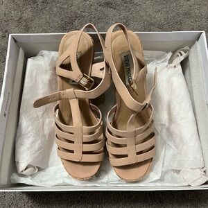Steve Madden Women's Nude Strappy Sandals